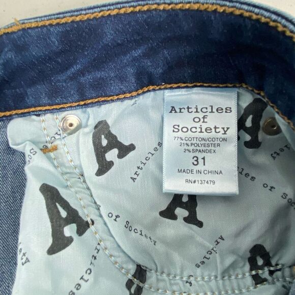Articles Of Society Women's Denim Jeans size 31 - Picture 3 of 8